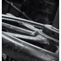 shut-off valve Afsluiter in zwart-wit